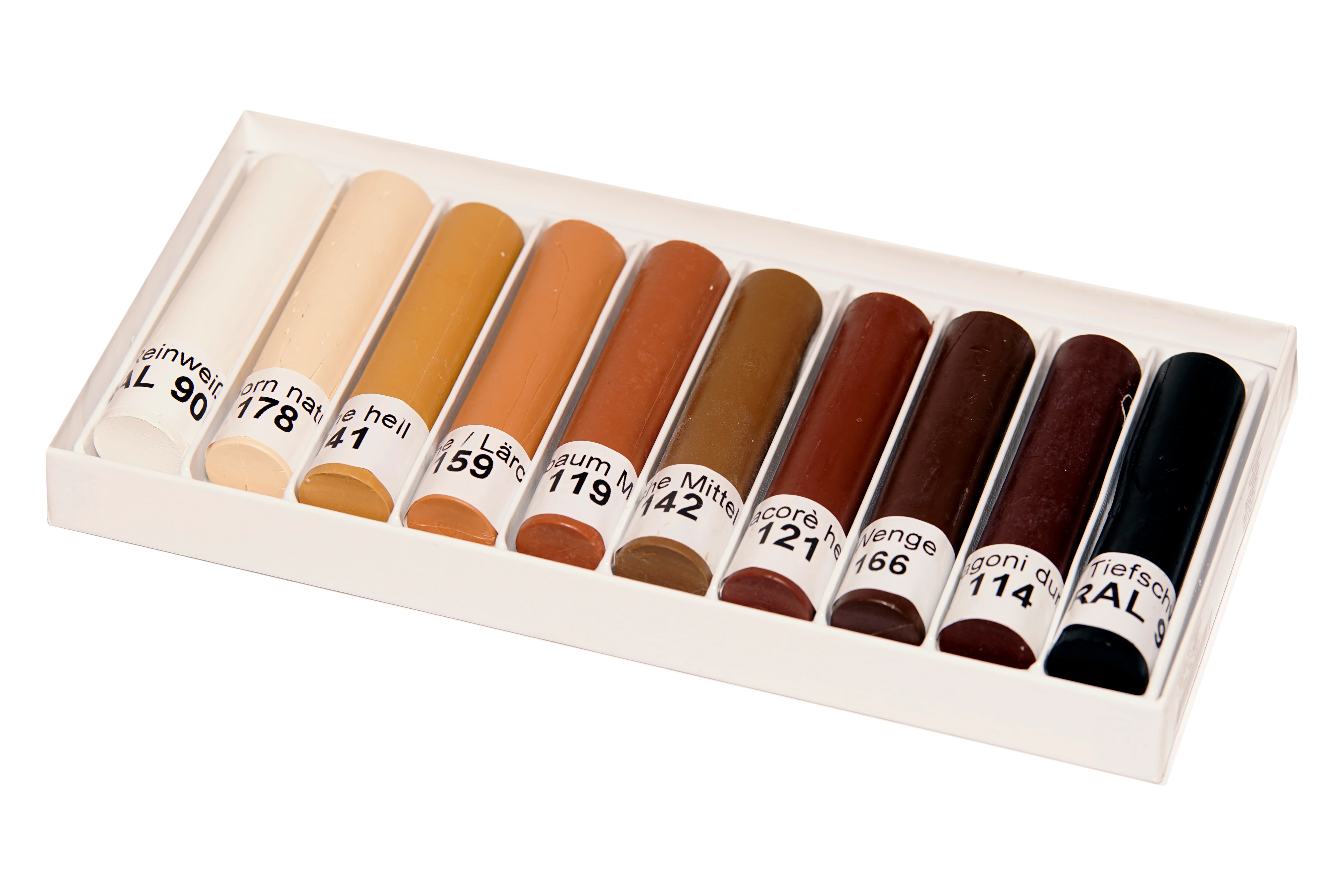 Набор быстрых восков темных тонов 1х10