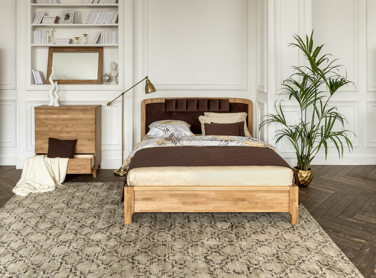 Мебель для спальни из массива от Компании Райтон