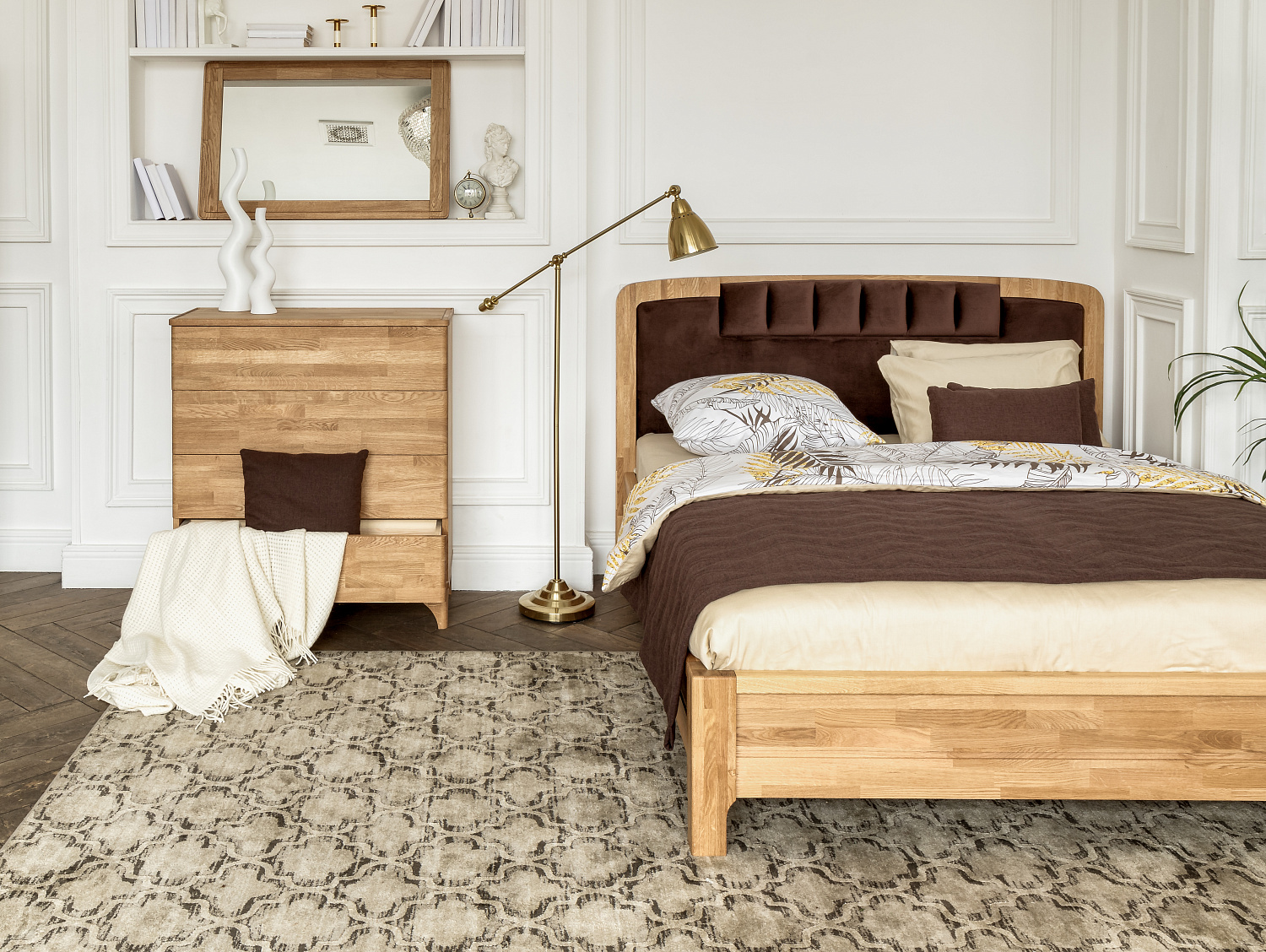 Мебель для спальни из массива от Компании Райтон