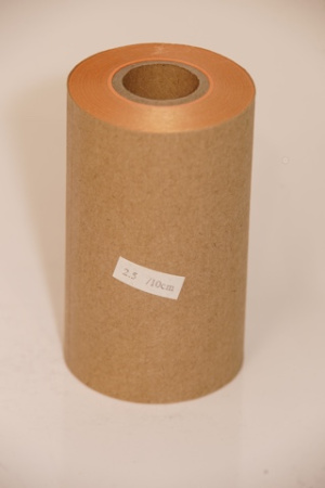 Глянцевая фольга "RAVENNA", серебро, рулон, тонкое