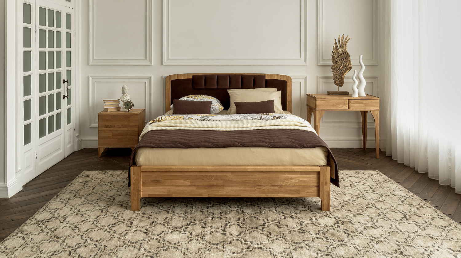 Мебель для спальни из массива от Компании Райтон