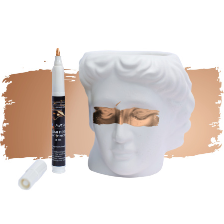 288000L Эмаль-фломастер кисточка Дукат золото