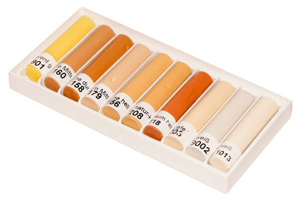 Набор быстрых восков светлых тонов 1х10