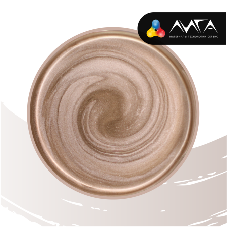 Эмаль-фломастер кисточка Шампань