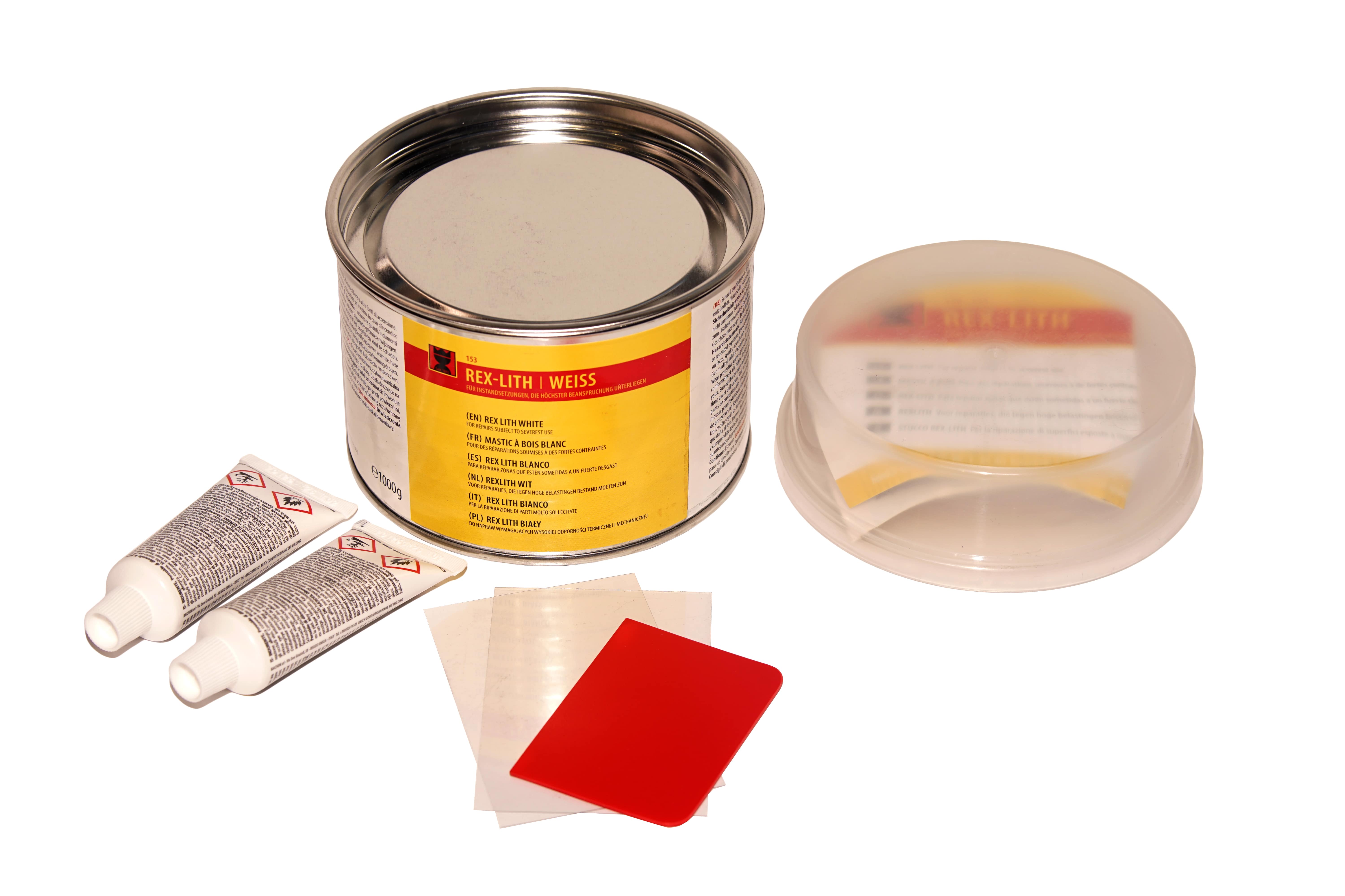 Шпатлёвка ПЭ белая, 1000г