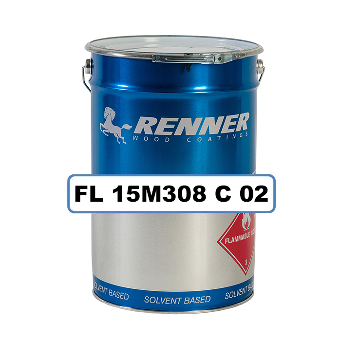 FL 15M308/C 02 Матовая эмаль ПУ 15% блеска белый FL 15M308/C 02 Матовая эмаль ПУ 15% блеска белый