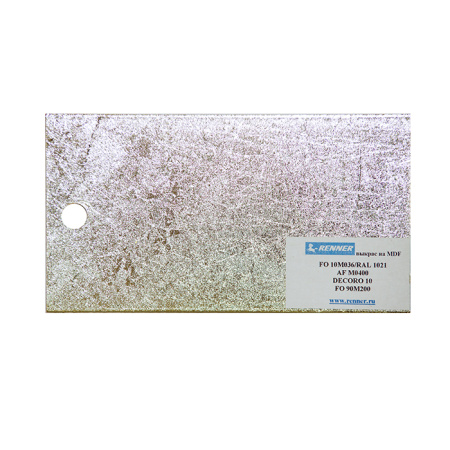 Зеркальная поталь "DECORO", 8*8.5, европак, ардженто реале 10